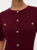Vero Moda Strickkleid in Zinfandel
