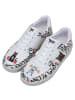 Dogo Dice Sneakers - Cat and Mouse in Weiß