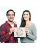 Mr. & Mrs. Panda Mauspad Du Lächelst mit Spruch in Bunt