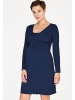 Cool Mama Umstands- und Stillnachthemd 2 in 1 in Navy blau