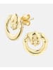 Vanlere Ohrstecker aus 375 Gelbgold