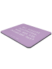 Mr. & Mrs. Panda Mousepad Spruch Patenkind Wunder mit Spruch in Lavendeltraum