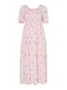 Pieces Maxikleid in Pink Tulle