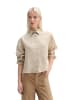 Marc O'Polo Leinenbluse regular in Dusty Beige Melange