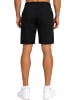 Reichstadt Herren Regular Fit Shorts Marken-Stick in Black