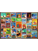 Ravensburger Puzzle 200 Teile Erwachsenenpuzzle 200 Teile - Briefmarken 9-99 Jahre in bunt