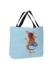 Mr. & Mrs. Panda Tote Bag Maus Kekse ohne Spruch in Eisblau