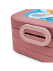 Mr. & Mrs. Panda MEPAL Bentobox Mäuse Herz Design mit Spruch in Rot Pastell