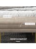 HOMCOM Sitzbank in Beige 79,5L x 37,5B x 43H cm