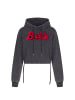 myMo ROCKS Women Hoodie in Grey Stone Wash