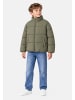 name it Jacke Langarm Stehkragen Reißverschluss Unifarben in Olive-2