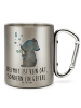 Mr. & Mrs. Panda Kaffeebecher Elefant Seifenblasen mit Spruch in Silber