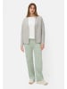 Camel Active Strickjacke mit überschnittenen Schultern in Grau