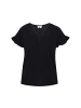 Usha Women Blouse in black