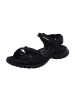 Ecco Damensandalette sportlich flach Outdoor in  Schwarz
