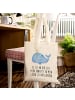 Mr. & Mrs. Panda Tote Bag Wal Konfetti mit Spruch in Creme