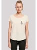 F4NT4STIC Long Cut T-Shirt Ahoi Anker Knut & Jan Hamburg in Whitesand