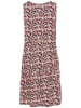 Camel Active Sommerkleid im Allover-Print in Rot-Schwarz