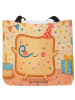 Mr. & Mrs. Panda Shopper Toast Party Design ohne Spruch in Weiß