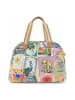 Oilily Flaming Symbols Schultertasche 48 cm almond oil