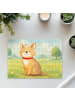 Mr. & Mrs. Panda Puzzle Hund Glück Design ohne Spruch in Weiß