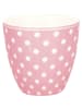 Greengate MINI Latte Cup DOTTY PALE PINK Rosa mit weißen Punkten