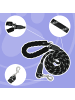 Reichstadt Reichstadt  RS Pets Führleine Nylon 25RSP084 Black 1,5m
