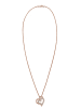 Elli Halskette 925 Sterling Silber Herz in Rosegold