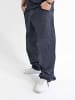 DADA Baggy Pants Supreme Fit Jeans mit Logo-Stitching in Schwarz