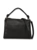 Toscanto Leder Schultertasche Toscanto Tasche schwarz ca. 37cm