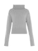 Libbi Damen Sweater in HELLGRAU MELANGE