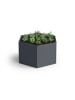 relaxdays Hochbeet in Grau - (B)100 x (H)52 x (T)87 cm