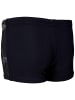 Aquarti Jungen Schwimmhose Kontrastfarbige Einsätze in schwarz Modell 2