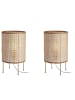 Butlers Tischlampe STILO 2er-Set in Braun