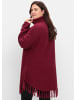 sheego Strickpullover in beere