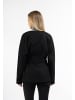 DreiMaster Klassik Damen Übergangsjacke Aus Wollgemisch in Schwarz