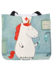 Mr. & Mrs. Panda Tote Bag Damen Einhorn Krankenschwester Design ... in Weiß