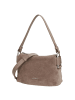 COCCINELLE Rebekka Suede – Schultertasche 23 cm (warm taupe) in warm taupe/warm taupe