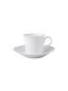 Villeroy & Boch 2er Set Kaffeetasse mit Untertasse Cellini in 200 ml in weiß