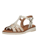 Pikolinos Sandalen in Weiß/Beige