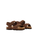 Divine Factory Kinder-Pantolette aus Leder Noga Orion Edge Braun