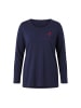 MIAMODA Shirt in dunkles marine