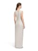 Vera Mont Abendkleid im Glitzer-Look in Cream/Silver