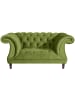 58 aufm Kessel CHESTERFIELD Sessel Kaylin Samtvelours oliv