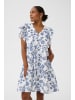 Kaffe Kleid KAluisa A-shape in Chalk Midnight Flower