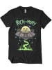 Rick and Morty T-Shirt in Schwarz