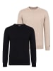 Felix Hardy Pullover in Beige-Schwarz