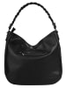 Samantha Look Handtasche echt Leder in schwarz