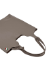 Florence Florence Shopper Leder grau ca. 37cm