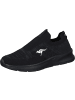 Kangaroos Sneakers Low in jet black/mono